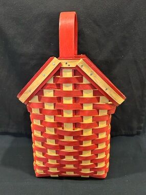 Dresden & Company (Longaberger) Lunch Tote Team Spirit Basket Red/Yellow
